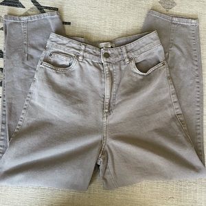 H&M Gray straight leg pants. Size 2
